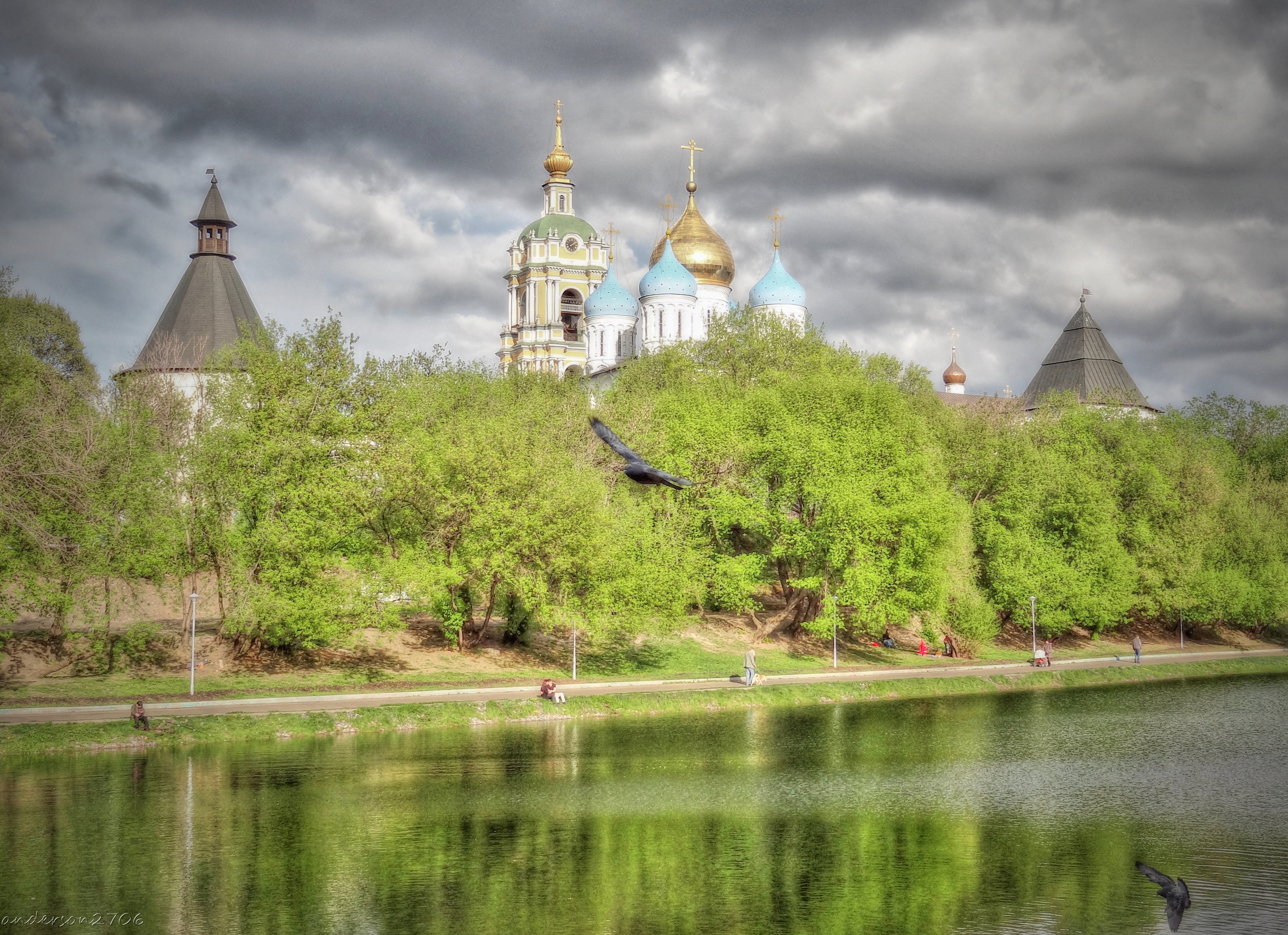 Новоспасский монастырь территория