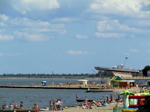 Летом на Азовском море