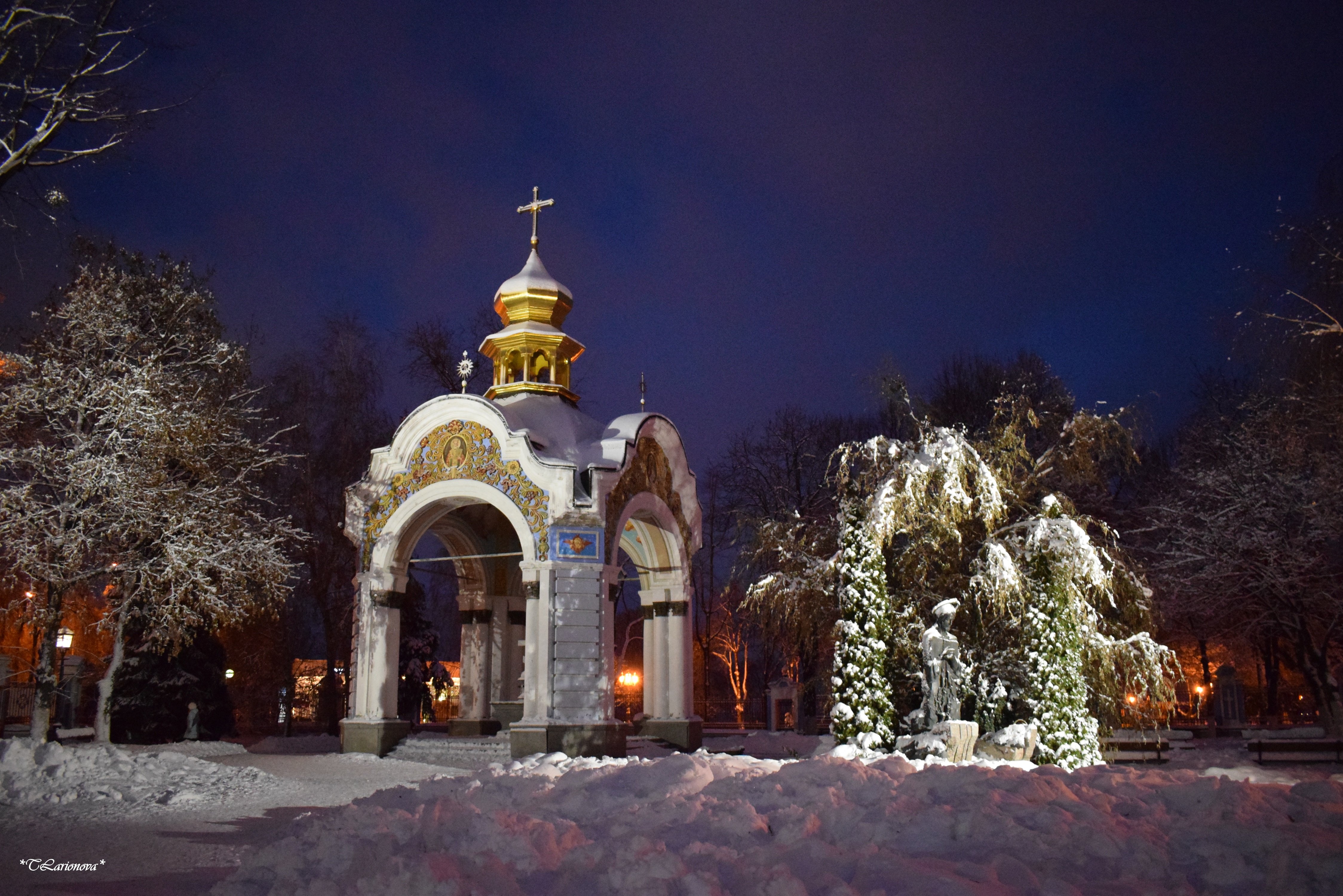 Михайловский собор Сочи зима