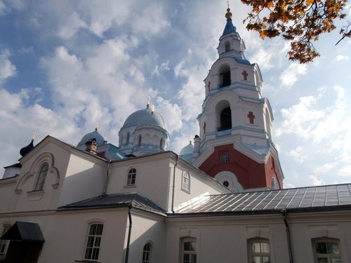Купола Валаамского монастыря