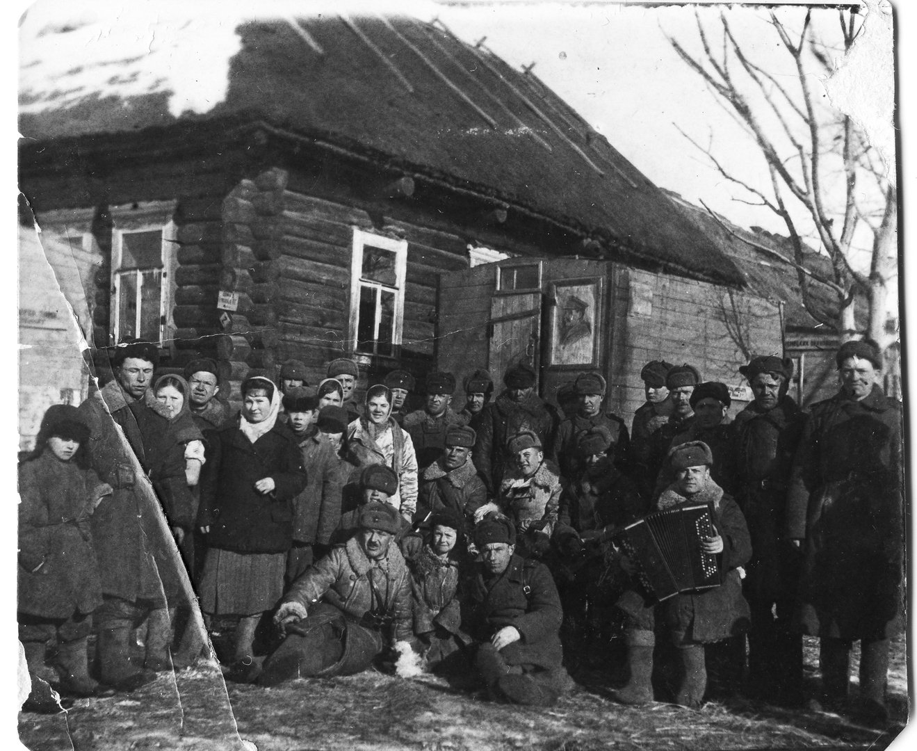 Л обл. 29 Февраля 1944. Лужский район деревня Борщово 1944x. История лишки.