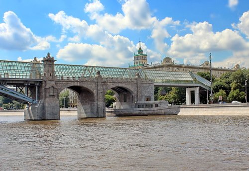 Пушкинский (Андреевский) мост в Москве