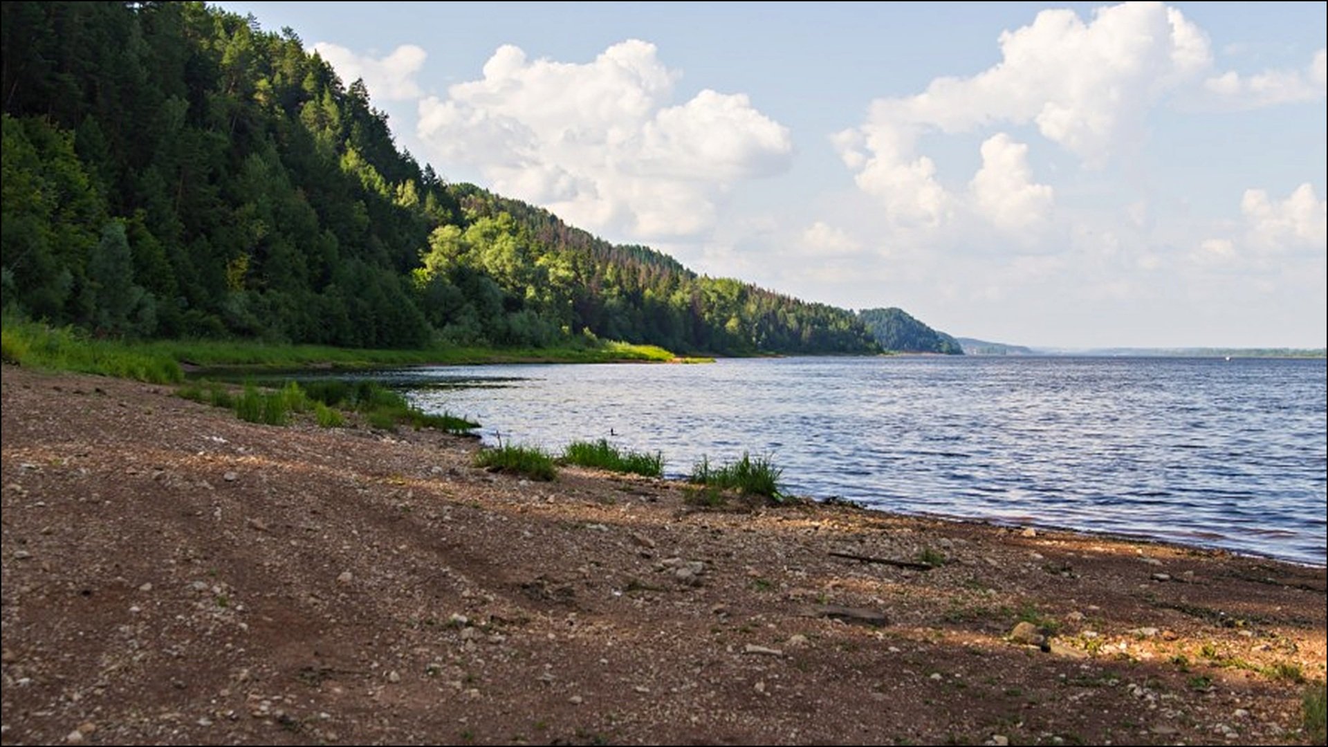 берег реки кама