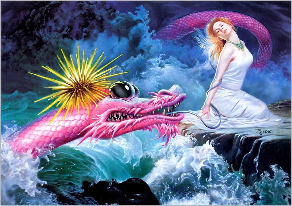 Rowena Morrill. Dragons Serenade.  
