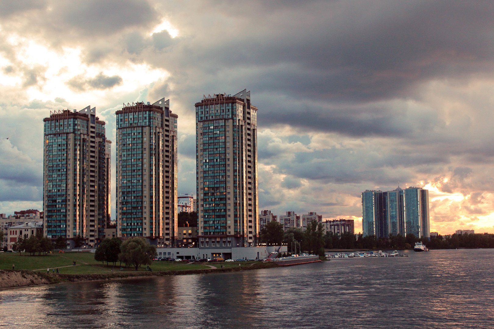 санкт петербург высотки