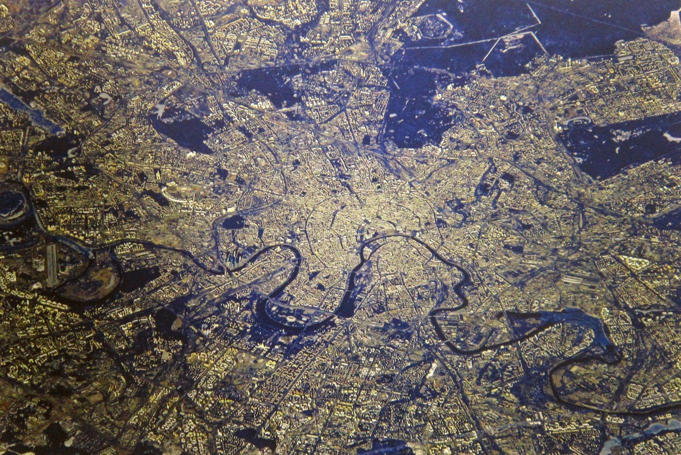 Сергей Рязанский фото из космоса