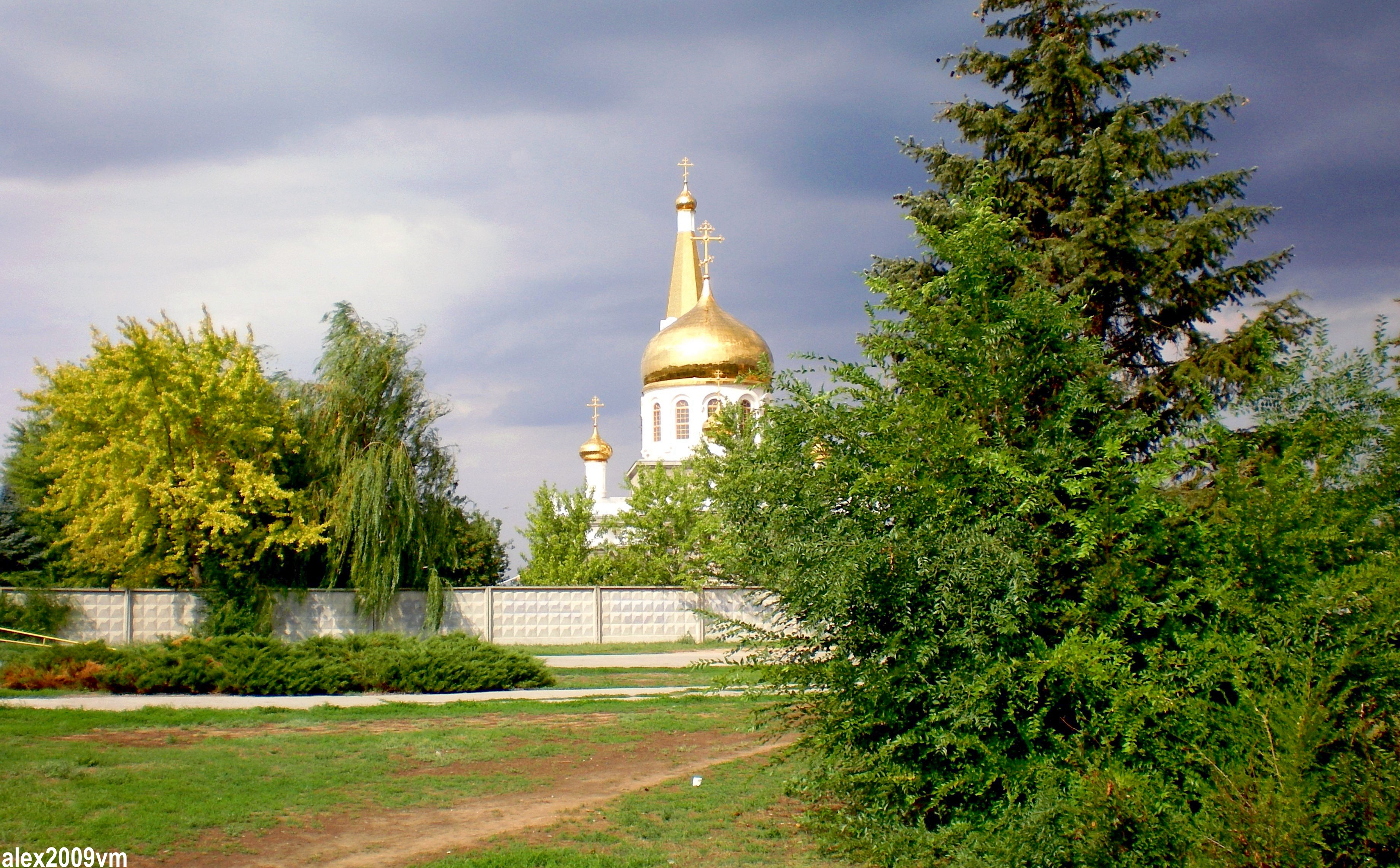 Храм в волжском