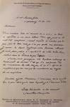 Автограф письма Иакинфа С. Жюльену от 12 декабря 1841 года. На французском языке.