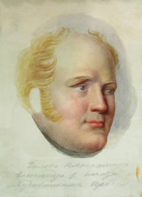 Жан-Батист Изабе (?). 1767, Нанси - 1855, Париж.Портрет императора Александра I. 1815 (?).