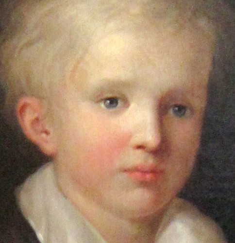 Неизвестный художник. Германия. Портрет белокурого мальчика. 1820-е годы.