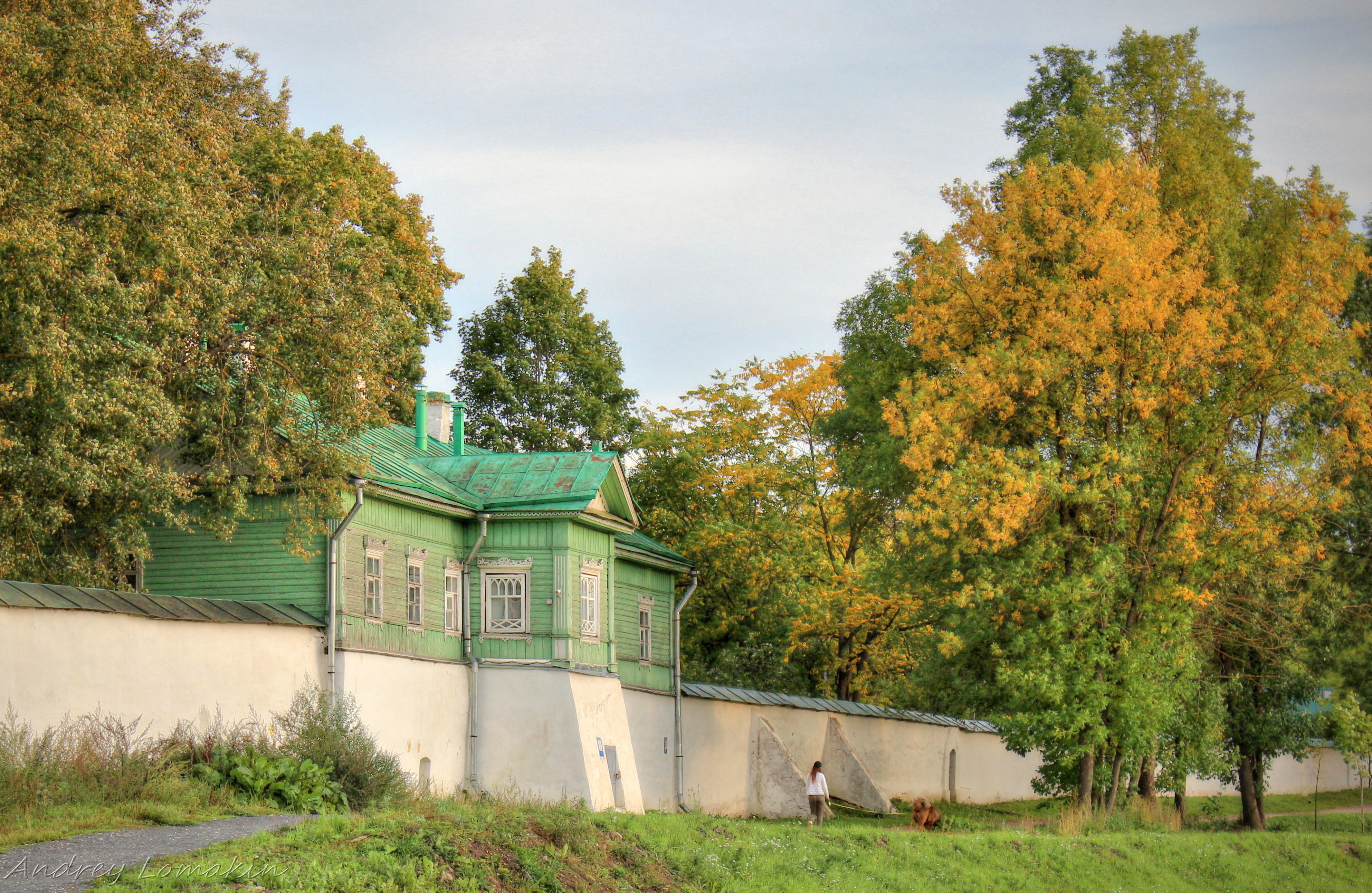 Карта Мирожского монастыря