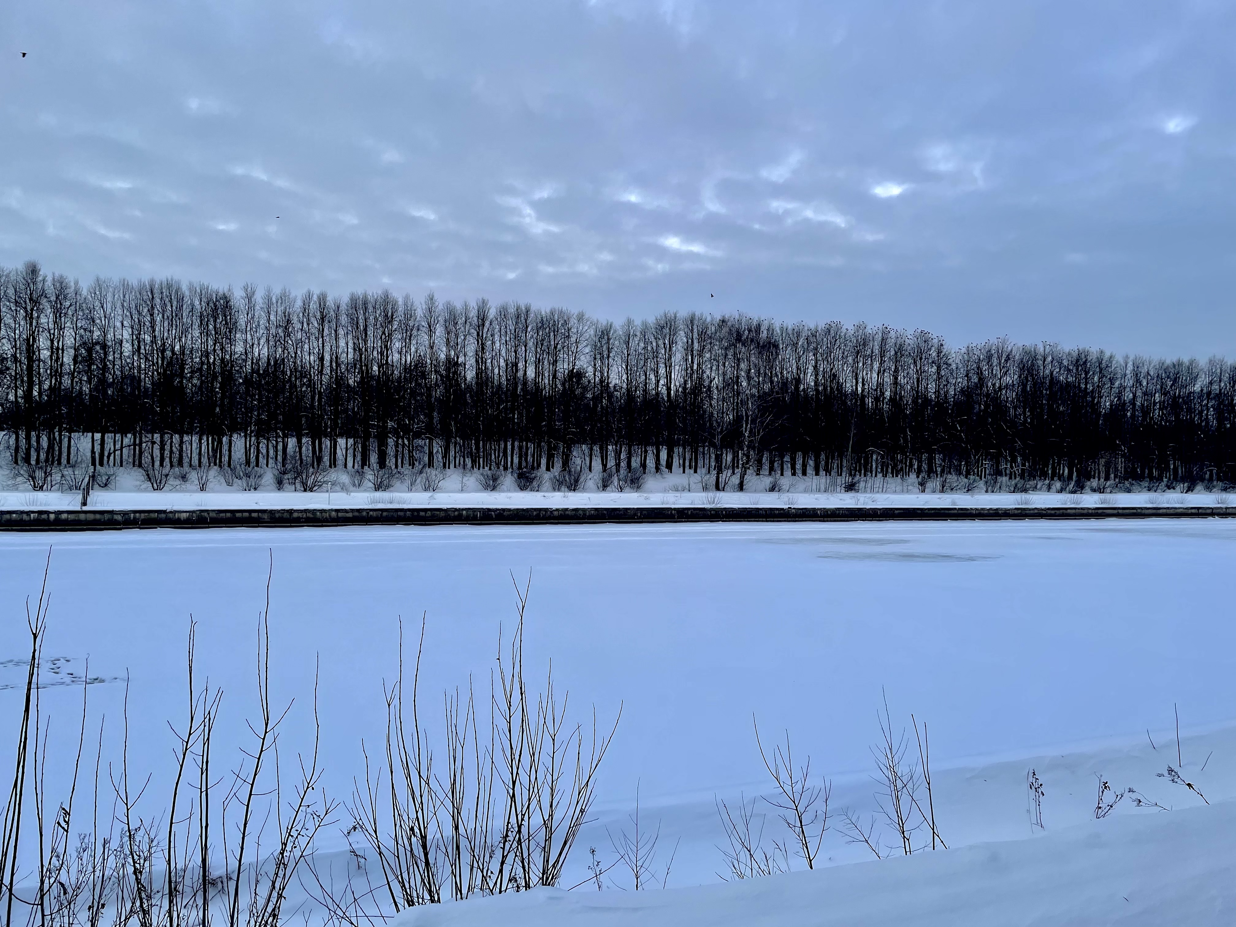 Москва Водники озеро.