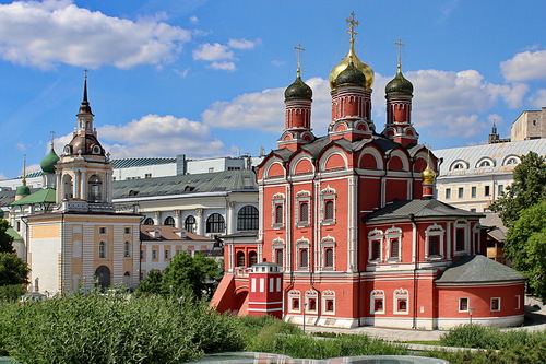 Москва,храмы на улице Варварке