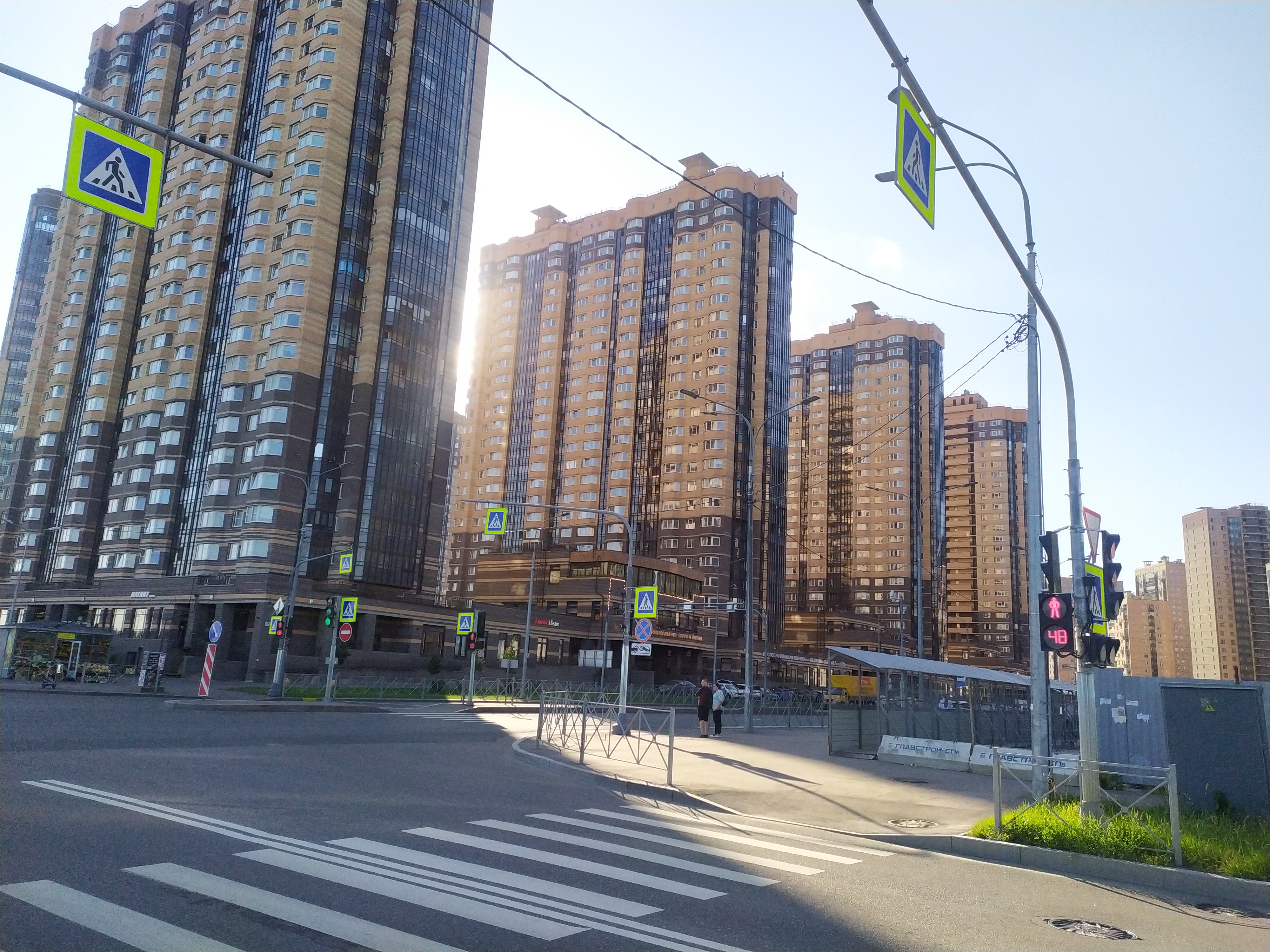 Заречная ул. 45к1, парадные 3-4 Заречная ул. 45к1, парадные 3-4