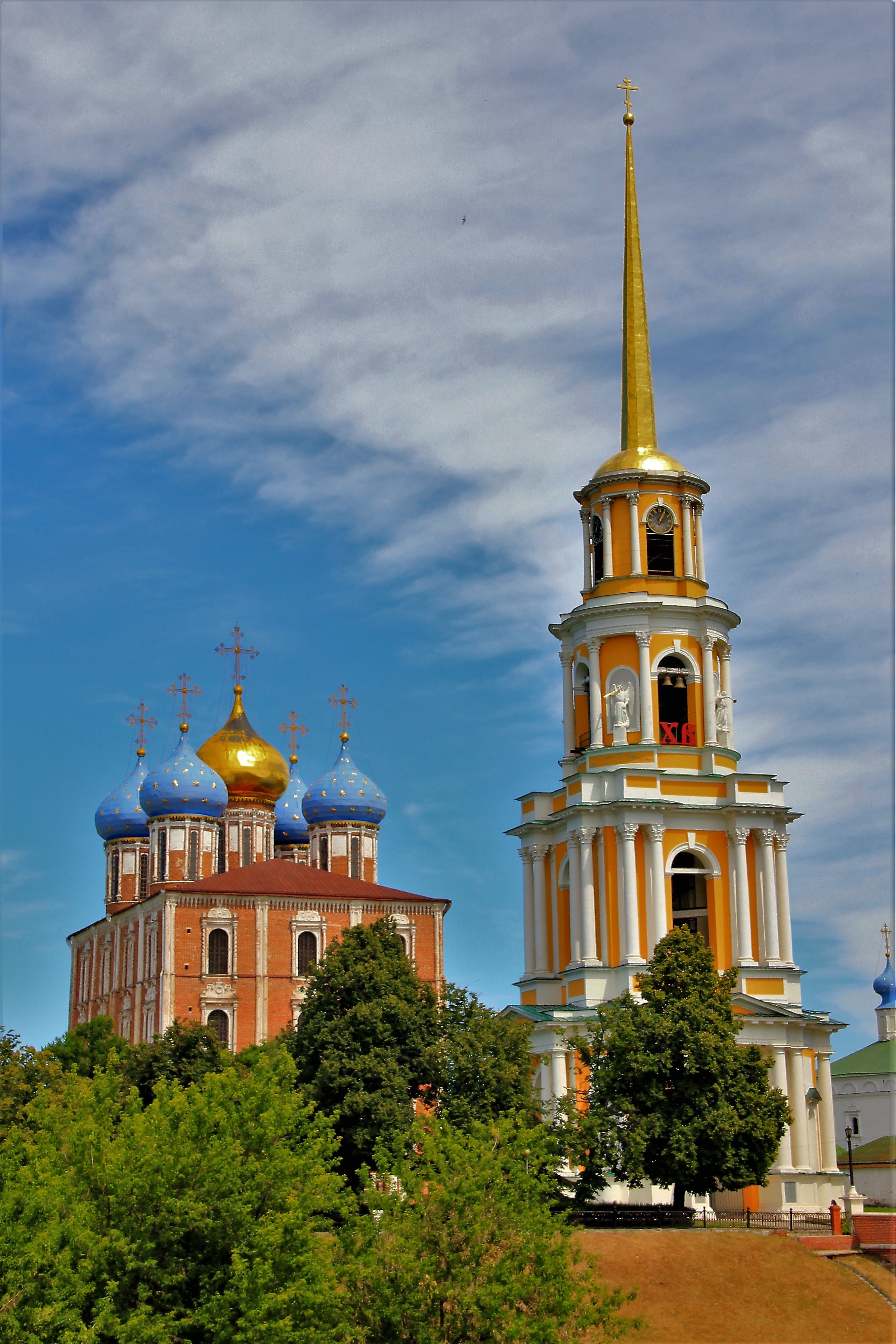 Рязанский Кремль Успенский собор осень