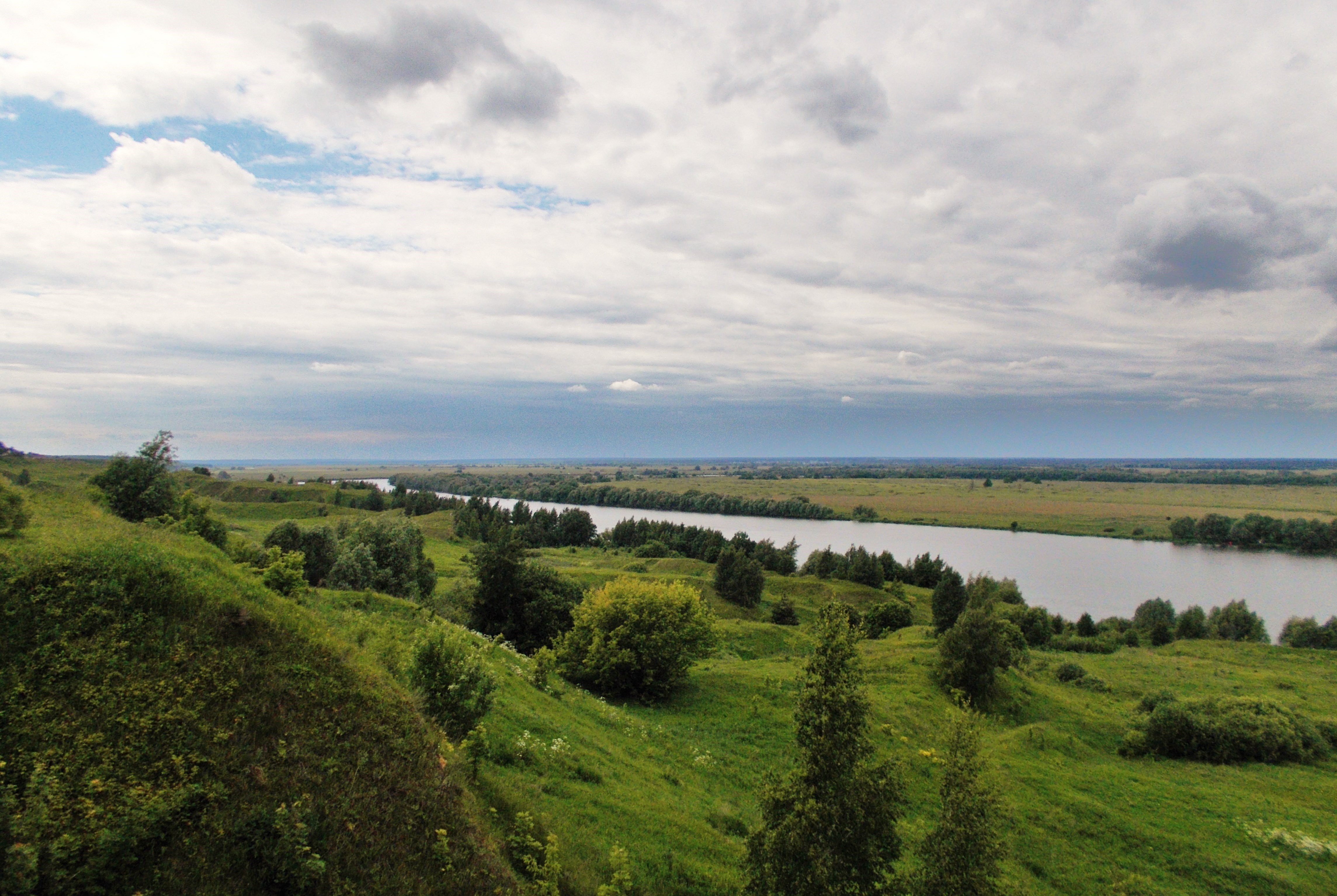 Река Ока Заокский
