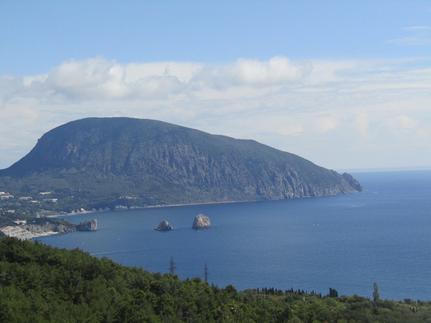 Медведь гора крыма сканворд. Медведь гора.