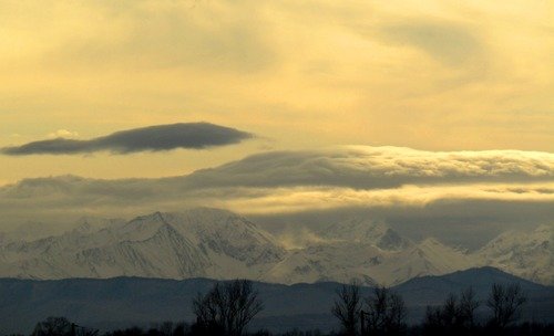 Снежный хребет Лагонакского нагорья.