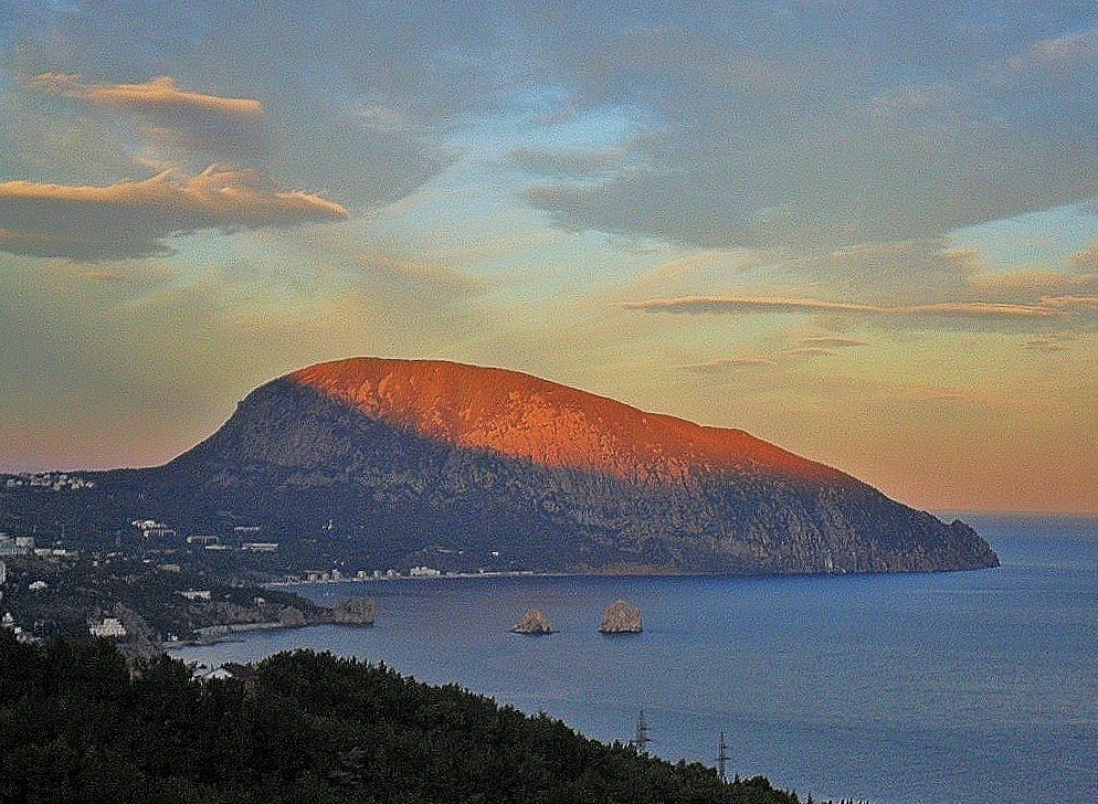 Гора медведь в Крыму Легенда