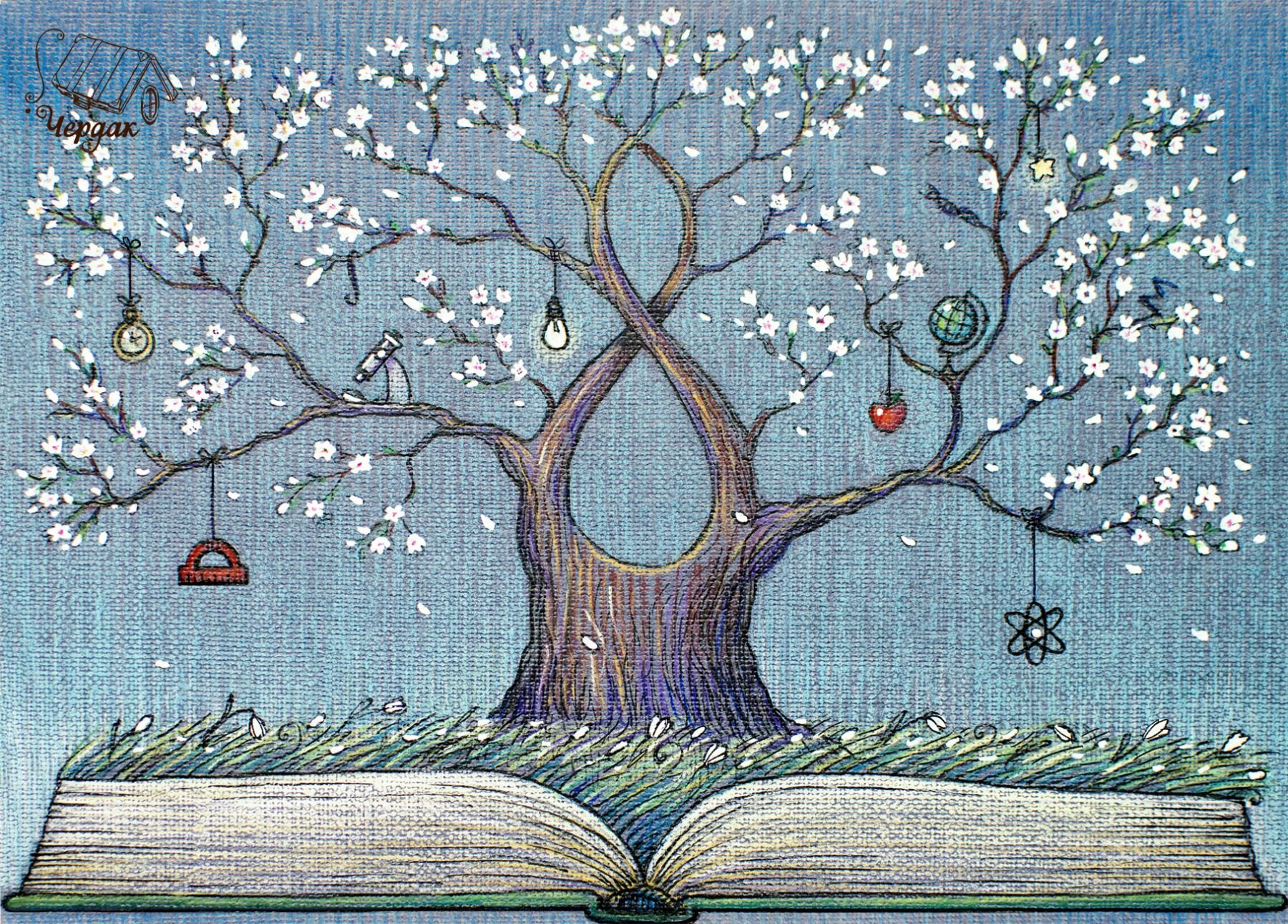 Лена Гнедкова картина на дереве