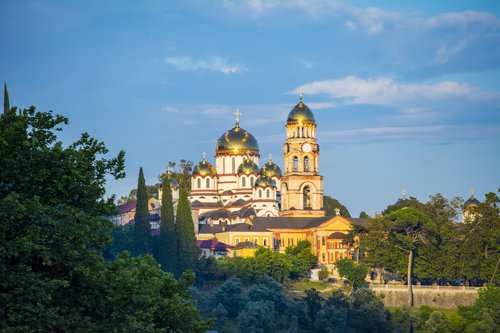 Новоафонский мужской монастырь...Абхазия