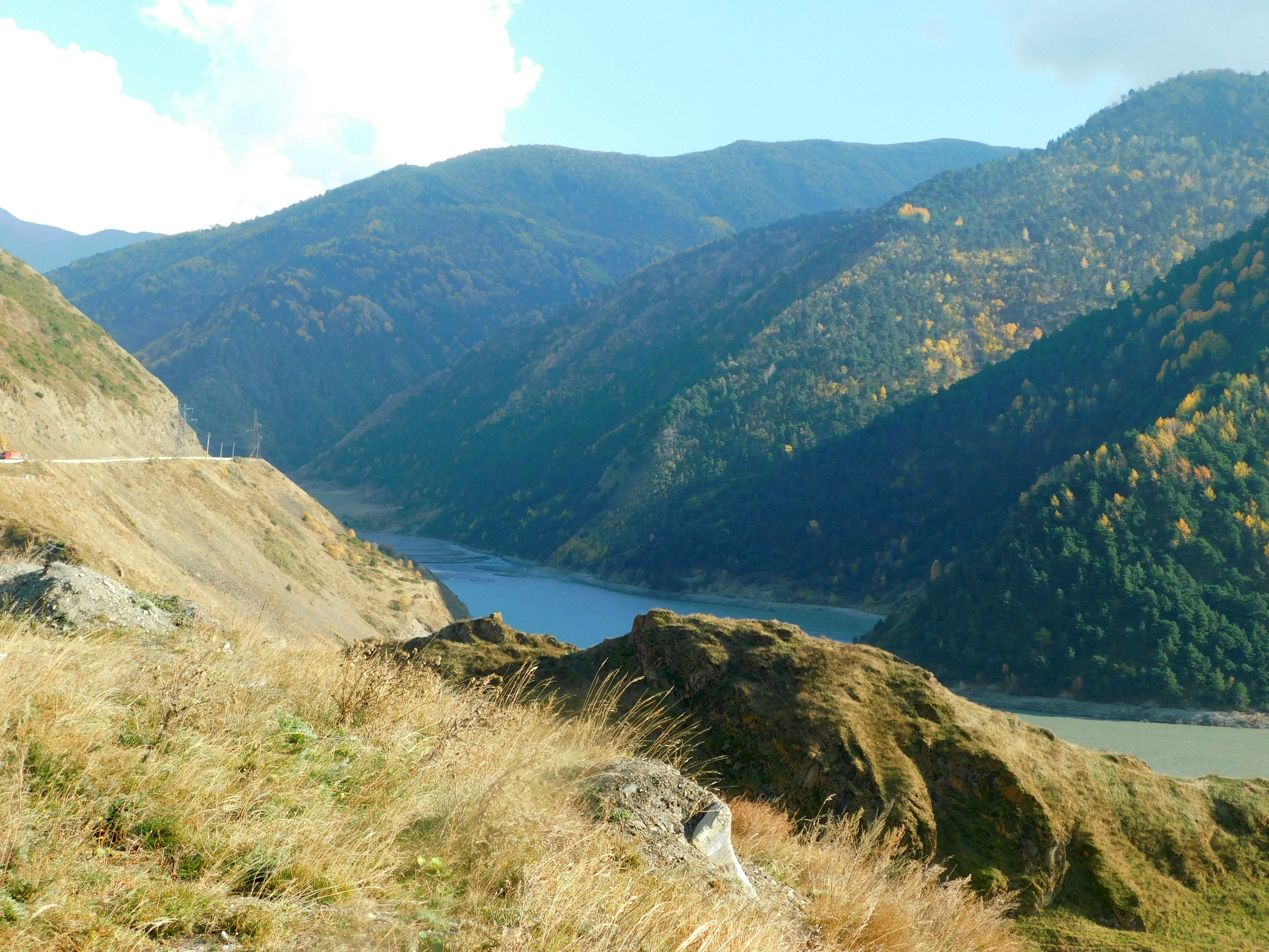 Озеро Зарамаг Осетия