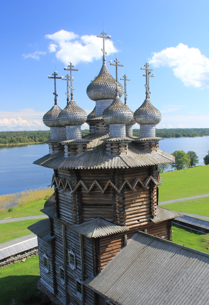 Церковь Преображения Господня Кижи купола