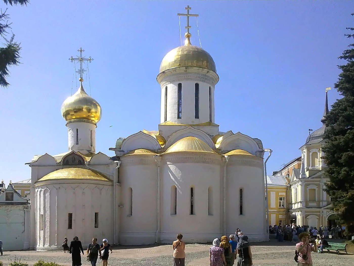 Троицкий собор Троице Сергиевой Лавры фото