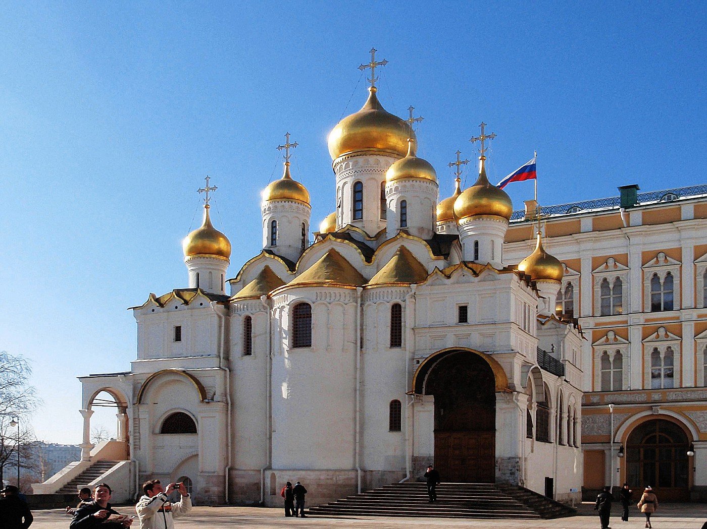 Annunciation cathedral. Церковь Ризоположения Московский Кремль.