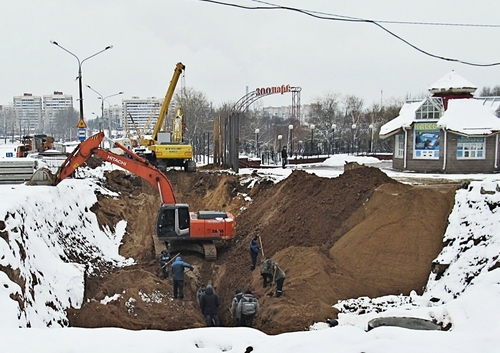 Строительство метро