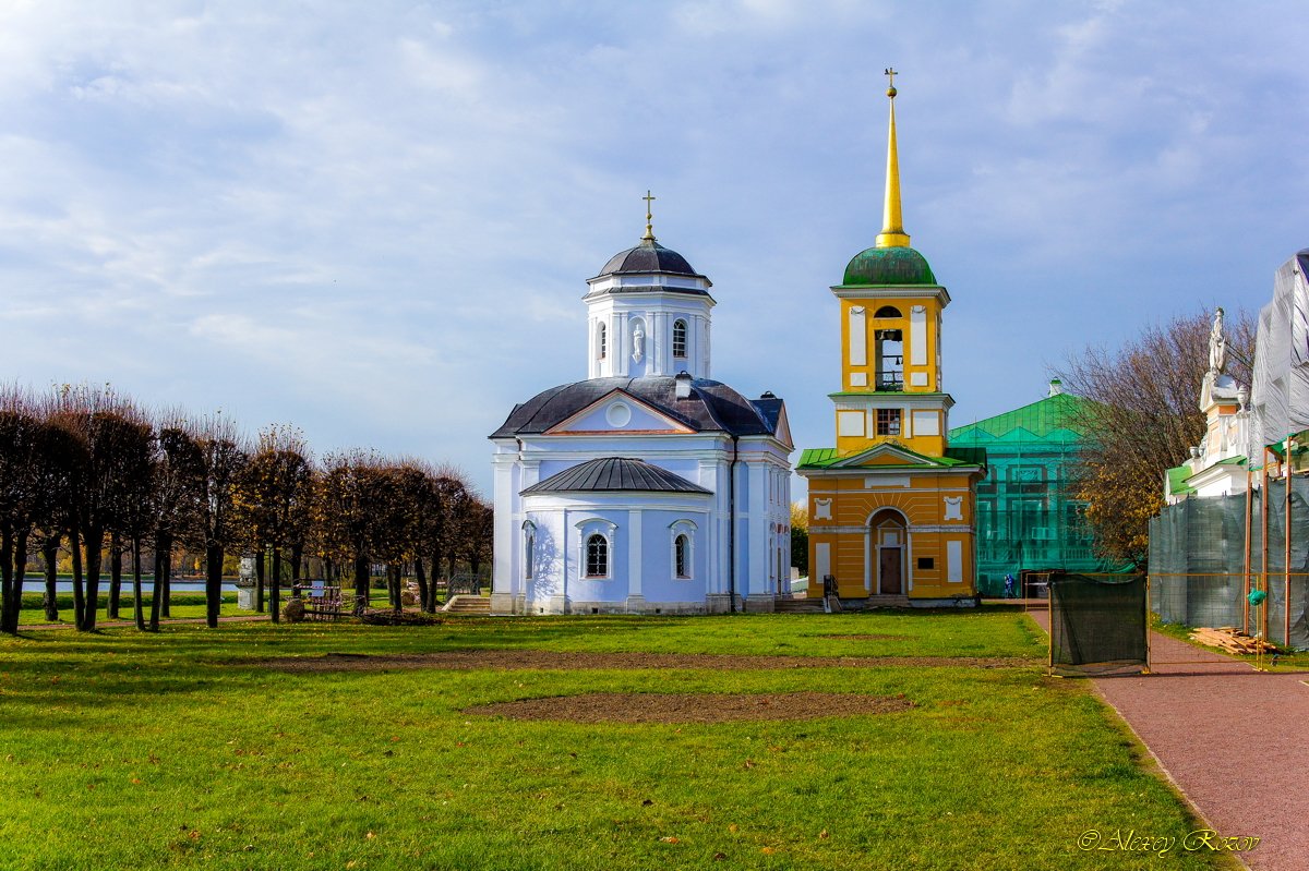 Церковь близ Перово в Кусково