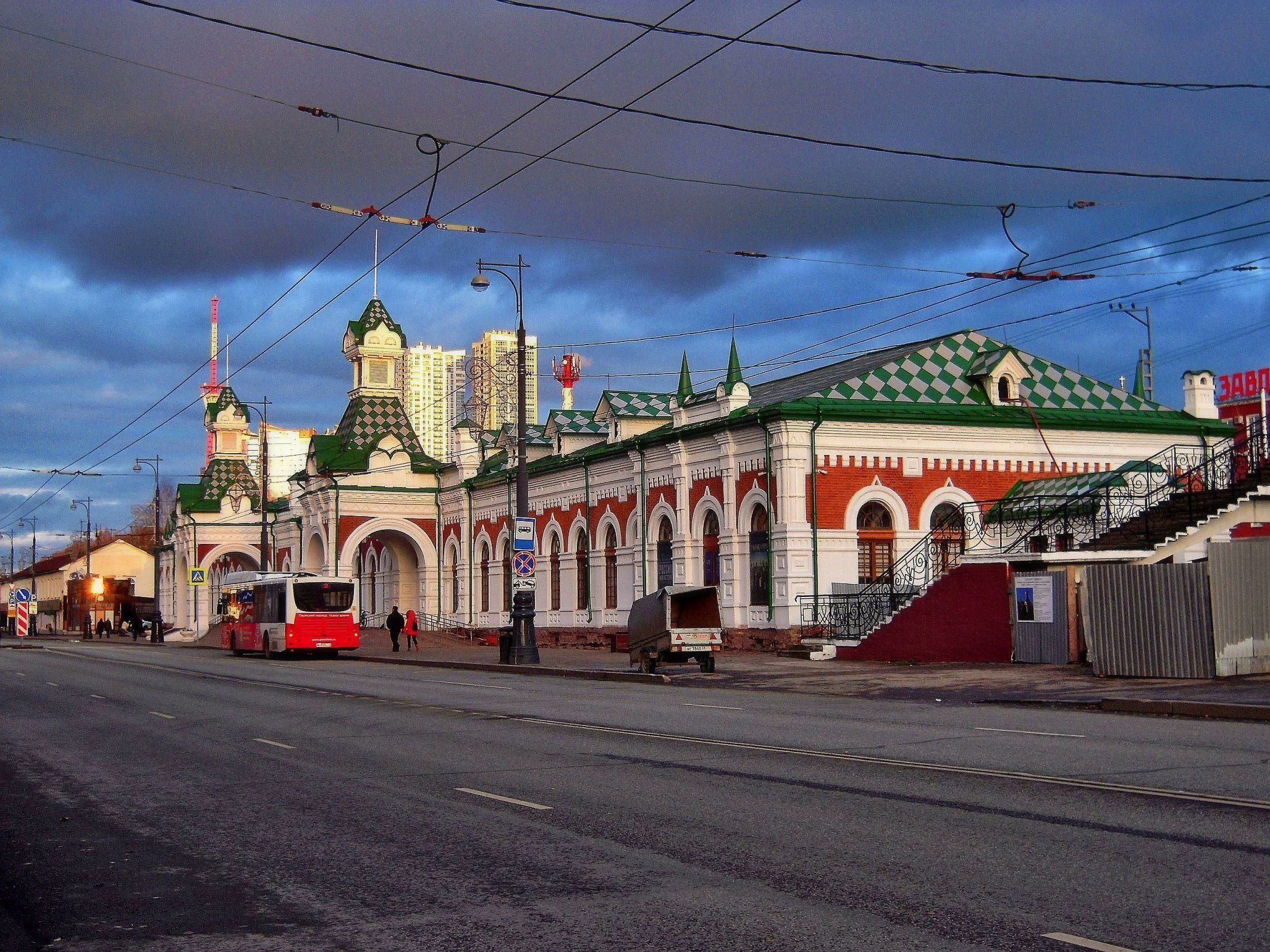 Вокзал на станции Пермь 1