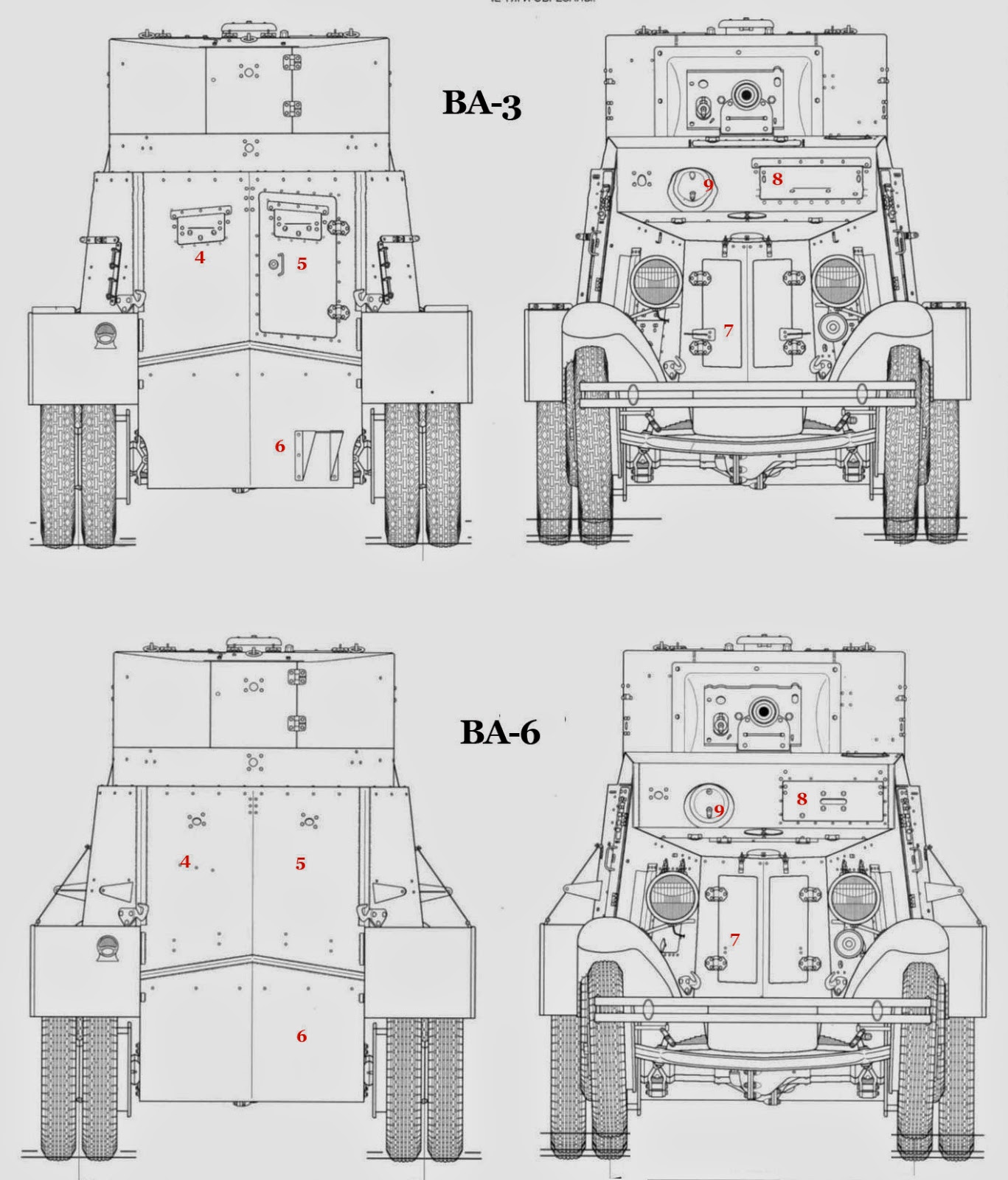 Ба 6 чертеж