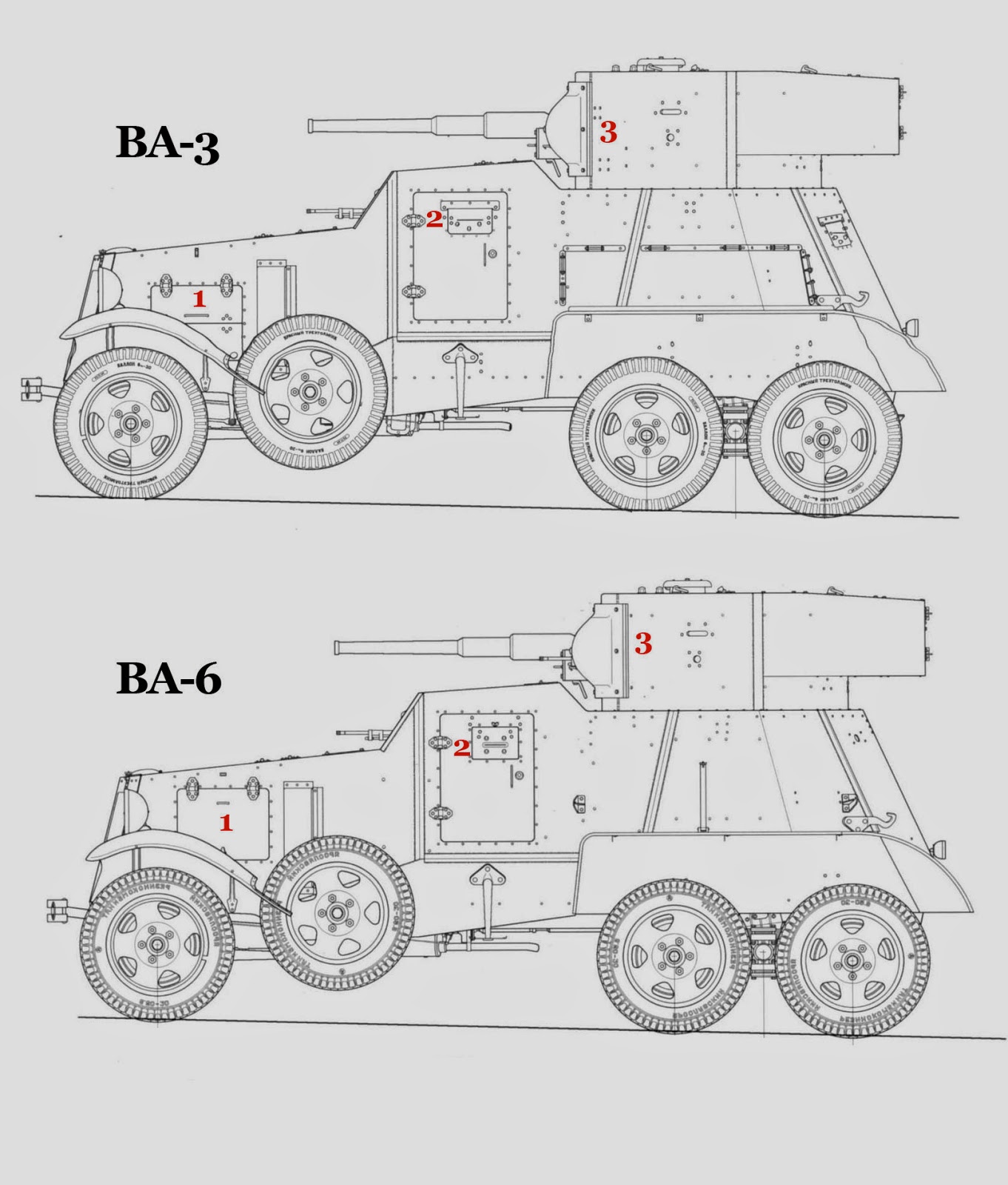 Ба 6 чертеж