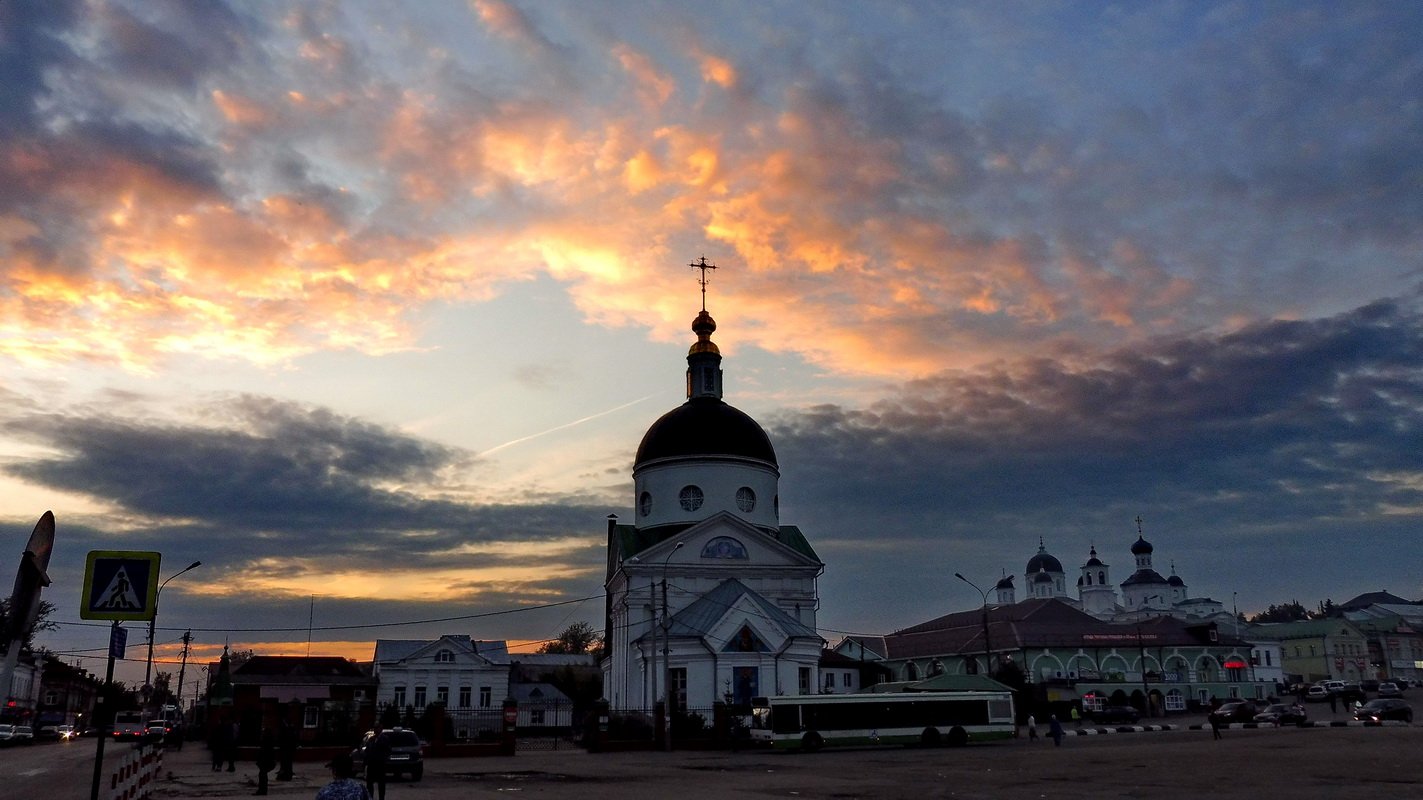 Пейзаж церковной земли Арзамас