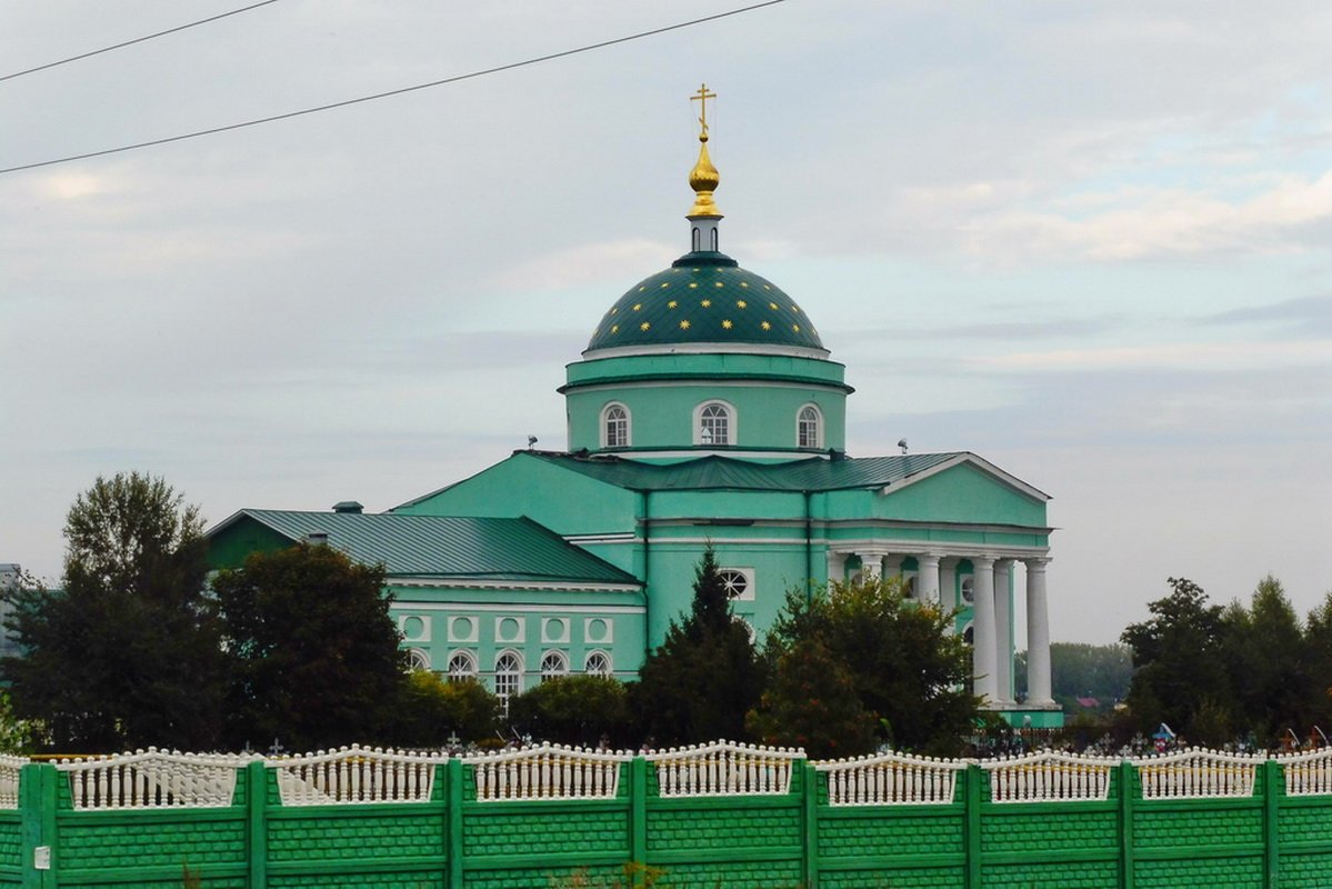 Поселок выездное нижегородская область. Церковь Сергия Радонежского выездное.