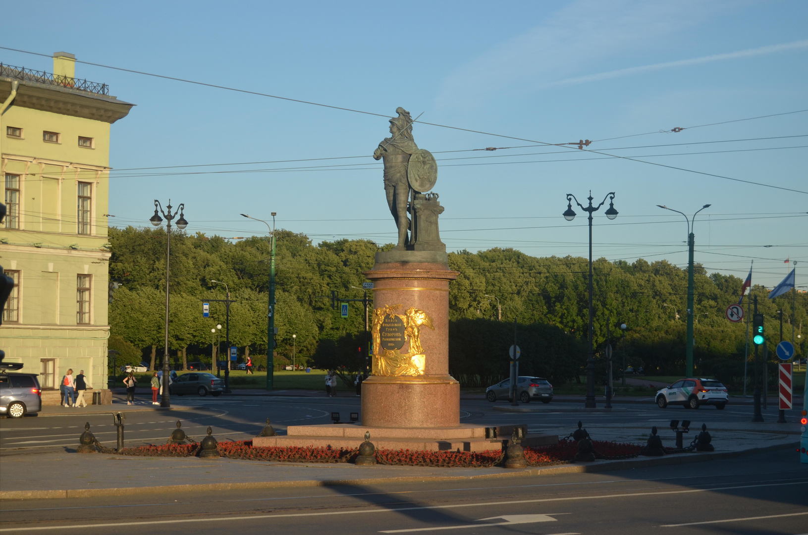 памятник александру суворову в санкт петербурге