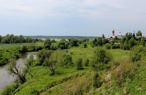 река Протва в районе деревни Дракино