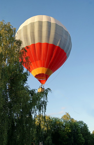 на фестивале воздушных шаров в Переславле-Залесском