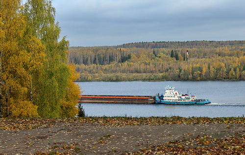 с видом на реку Волгу