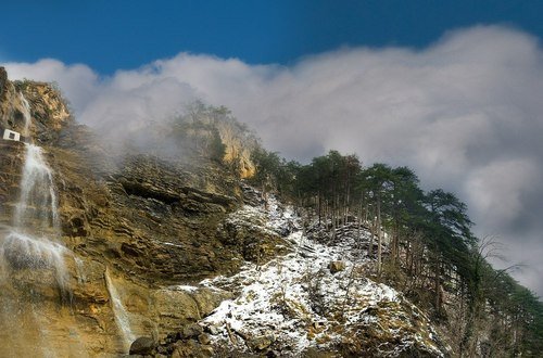 Водопад Учан-су на Ай-Петри