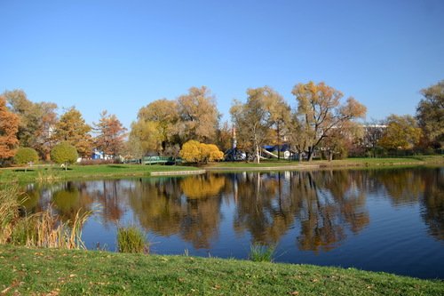 Осень была красивой