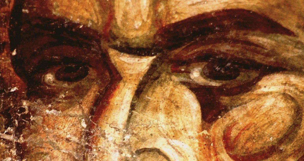 Святой Апостол Павел. Фреска церкви Святой Троицы в монастыре Сопочаны, Сербия. 1265 год. Святой Апостол Павел. Фреска церкви Святой Троицы в монастыре Сопочаны, Сербия. 1265 год.