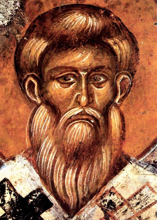 Священномученик Власий, Епископ Севастийский. Фреска церкви Святой Ирины в Мурне на Крите. Священномученик Власий, Епископ Севастийский. Фреска церкви Святой Ирины в Мурне на Крите.