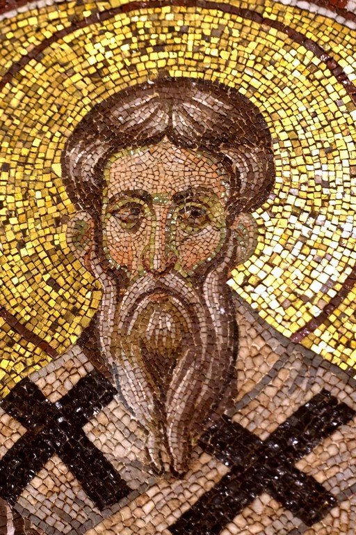 Священномученик Григорий, Просветитель Армении. Мозаика церкви Богородицы Паммакаристы в Константинополе. XIV век. Священномученик Григорий, Просветитель Армении. Мозаика церкви Богородицы Паммакаристы в Константинополе. XIV век.