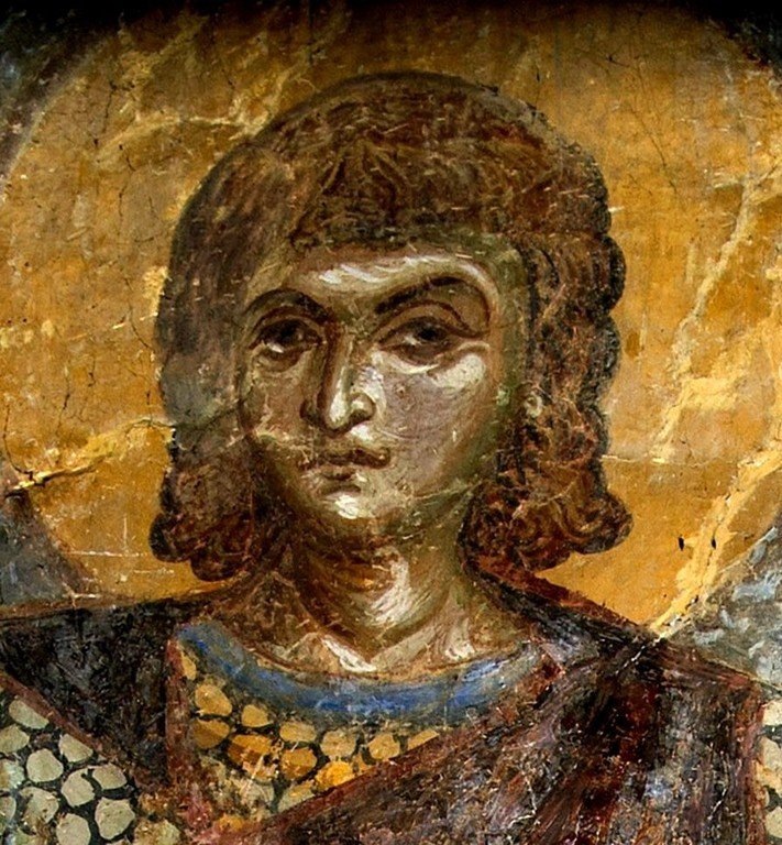 Святой Мученик Александр Римский. Фреска церкви Святого Пантелеимона в Нерези близ Скопье, Македония. 1164 год. Святой Мученик Александр Римский. Фреска церкви Святого Пантелеимона в Нерези близ Скопье, Македония. 1164 год.