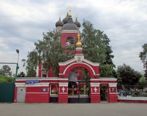 Храм Тихвинской иконы Божией Матери в Алексеевском