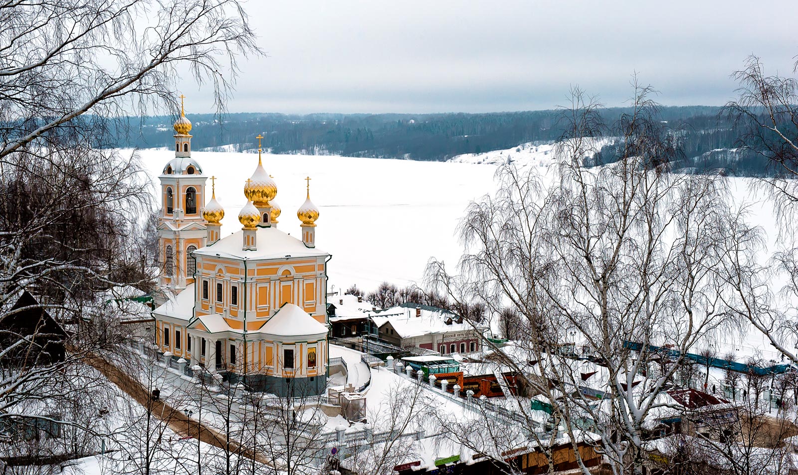 Плёс зимой Ивановская