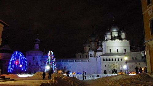 Новогодний Ростовский кремль