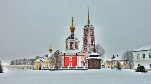Троице-Сергиев Варницкий монастырь Троицкий собор с колокольней
